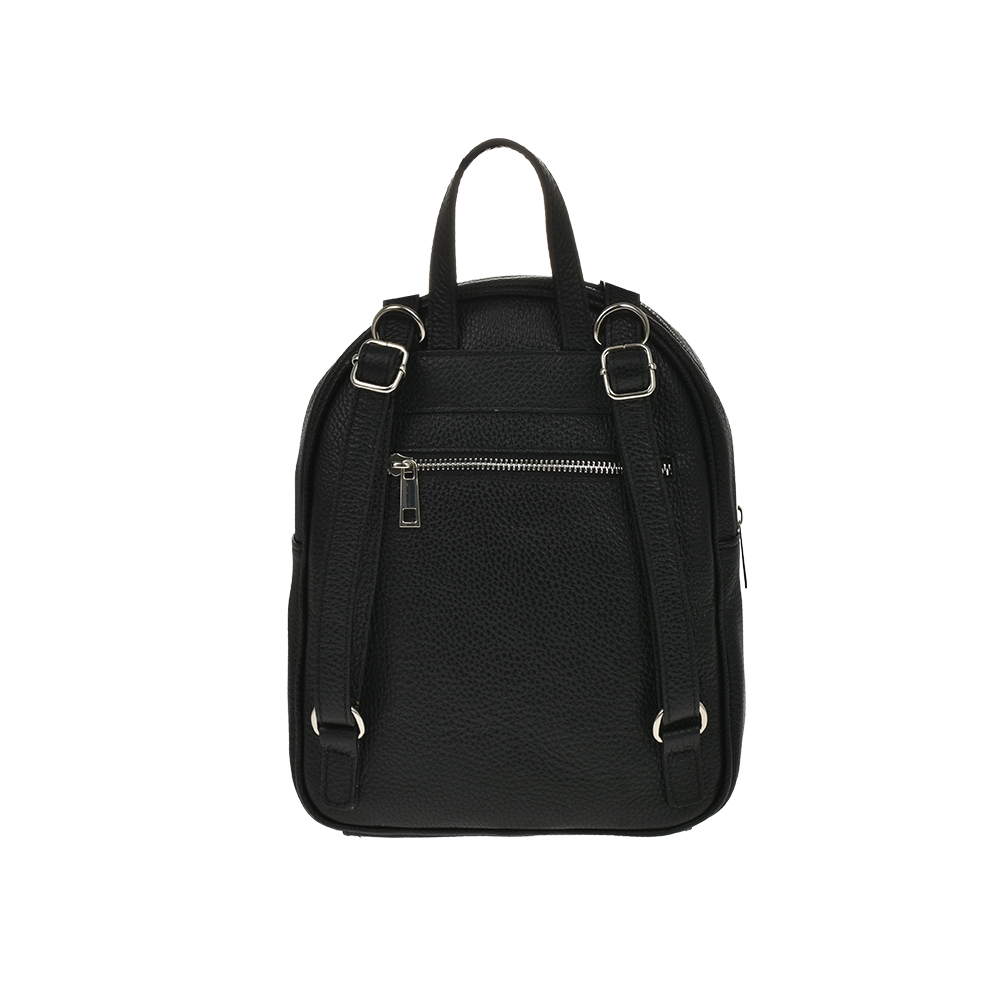Rucsac dama din piele naturala Antonia Moretti AM1210, Negru, #3, Bagsy