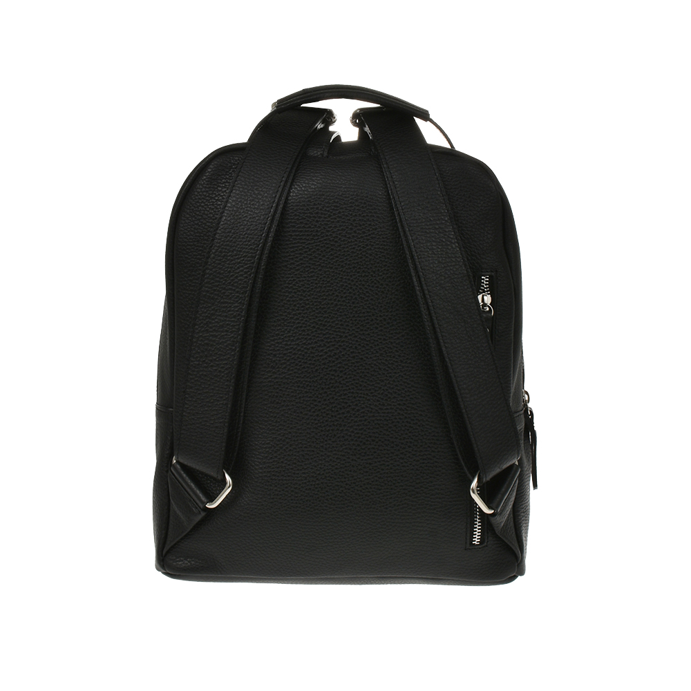 Rucsac dama din piele naturala Antonia Moretti AM1211, Negru, #3, Bagsy