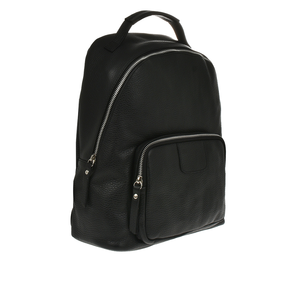 Rucsac dama din piele naturala Antonia Moretti AM1211, Negru, #2, Bagsy