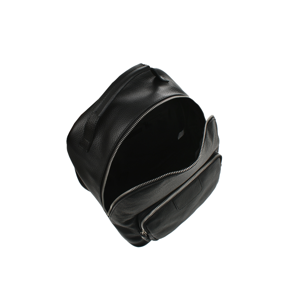 Rucsac dama din piele naturala Antonia Moretti AM1211, Negru, #4, Bagsy