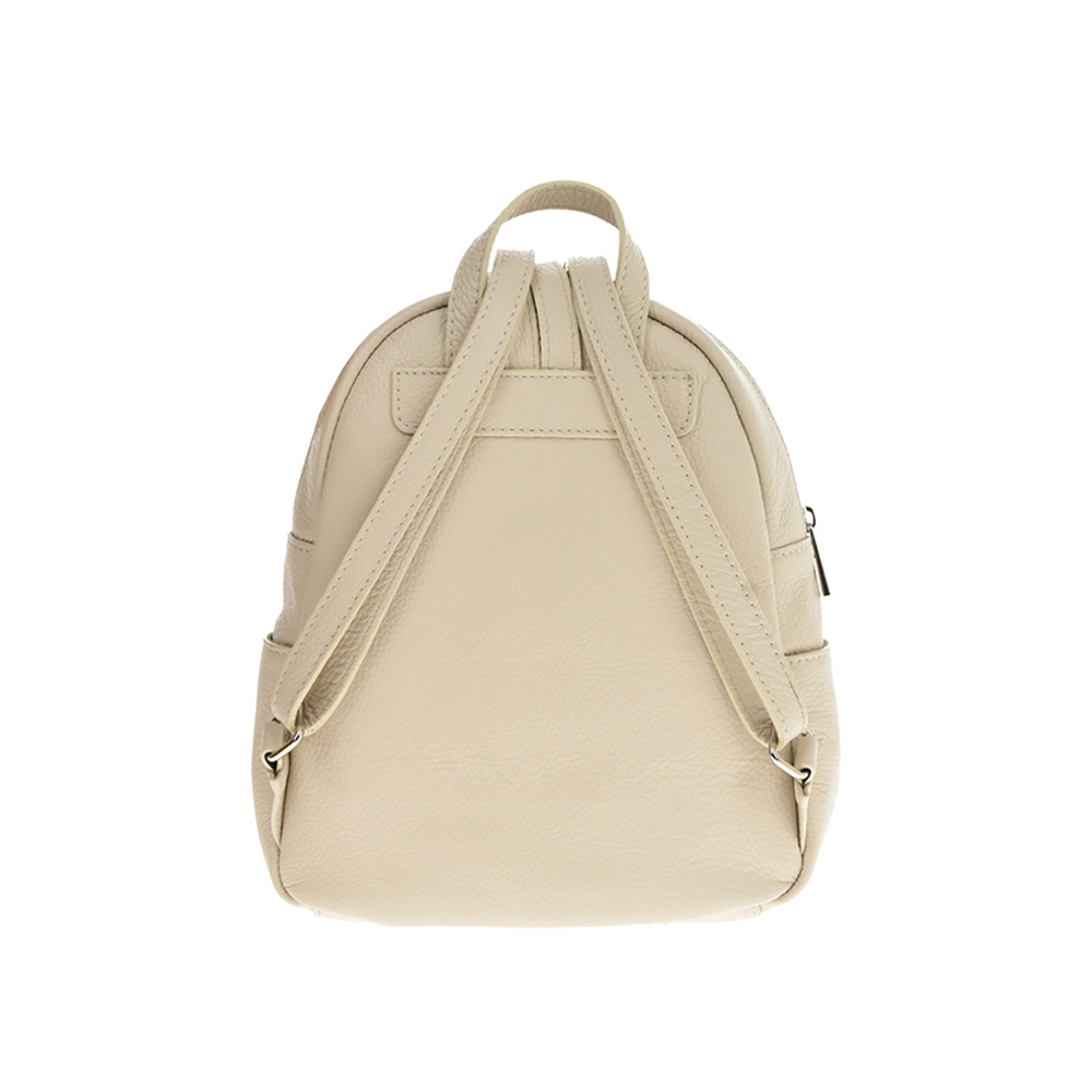 Rucsac dama din piele naturala Antonia Moretti AM1215, Bej, #3, Bagsy