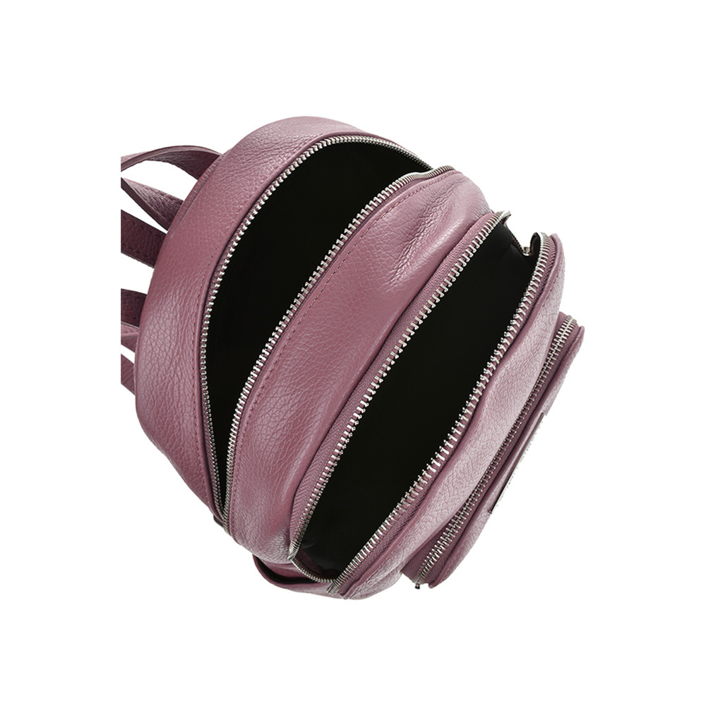 Rucsac dama din piele naturala Antonia Moretti AM1215, Lila, #4, Bagsy