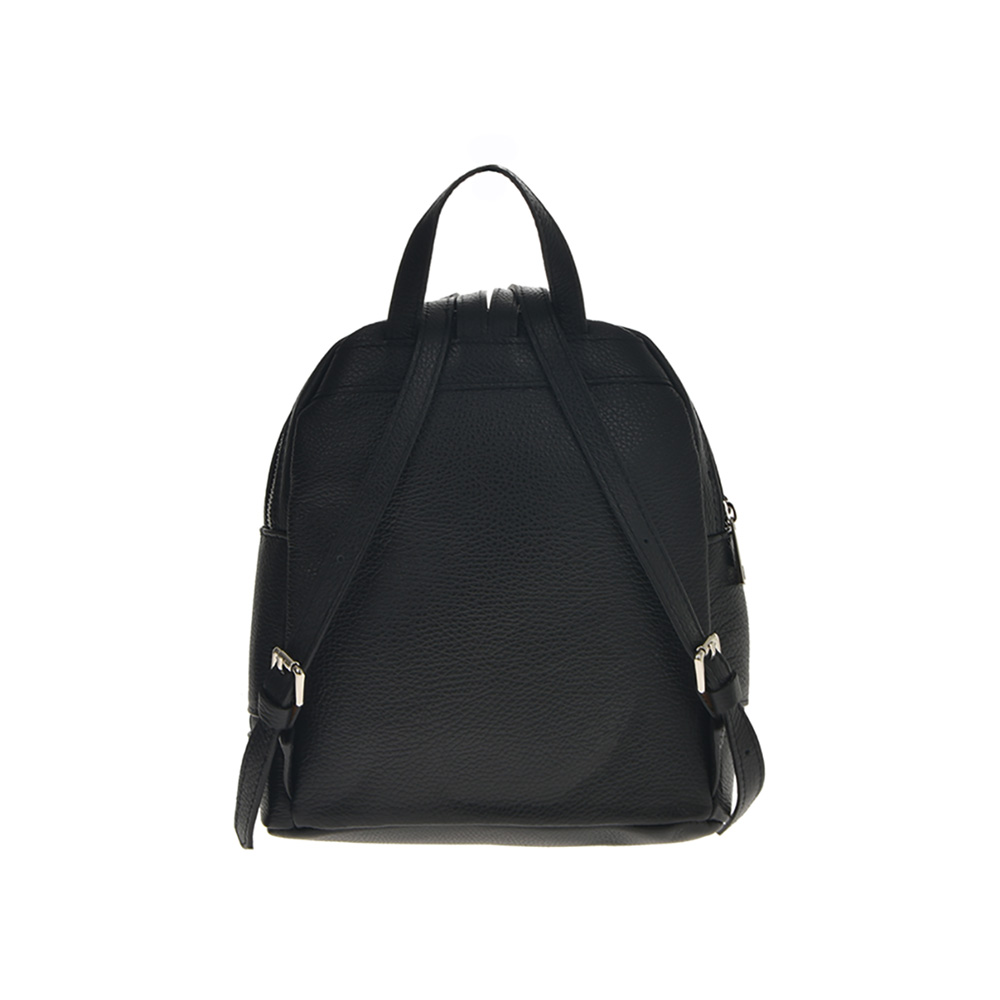 Rucsac dama din piele naturala Antonia Moretti AM1217, Negru, #3, Bagsy