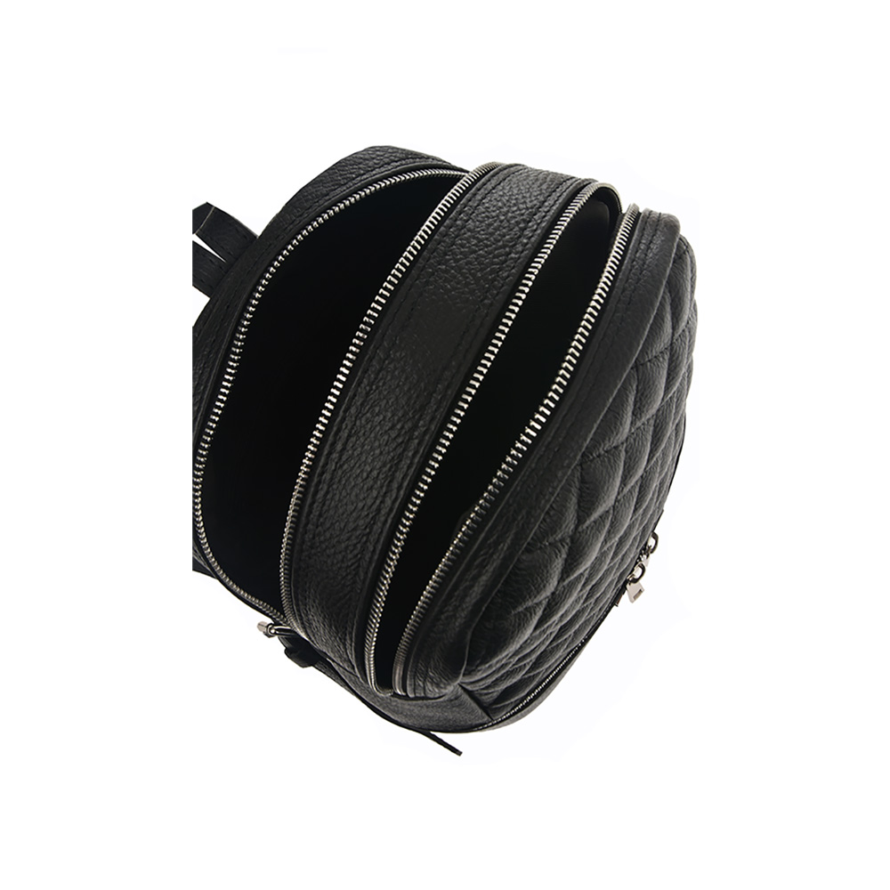 Rucsac dama din piele naturala Antonia Moretti AM1217, Negru, #4, Bagsy