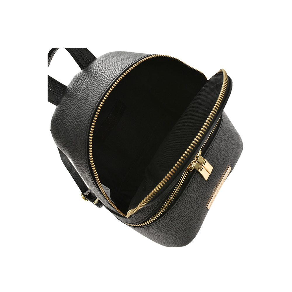 Rucsac dama din piele naturala Antonia Moretti  AM1218, Negru, #4, Bagsy