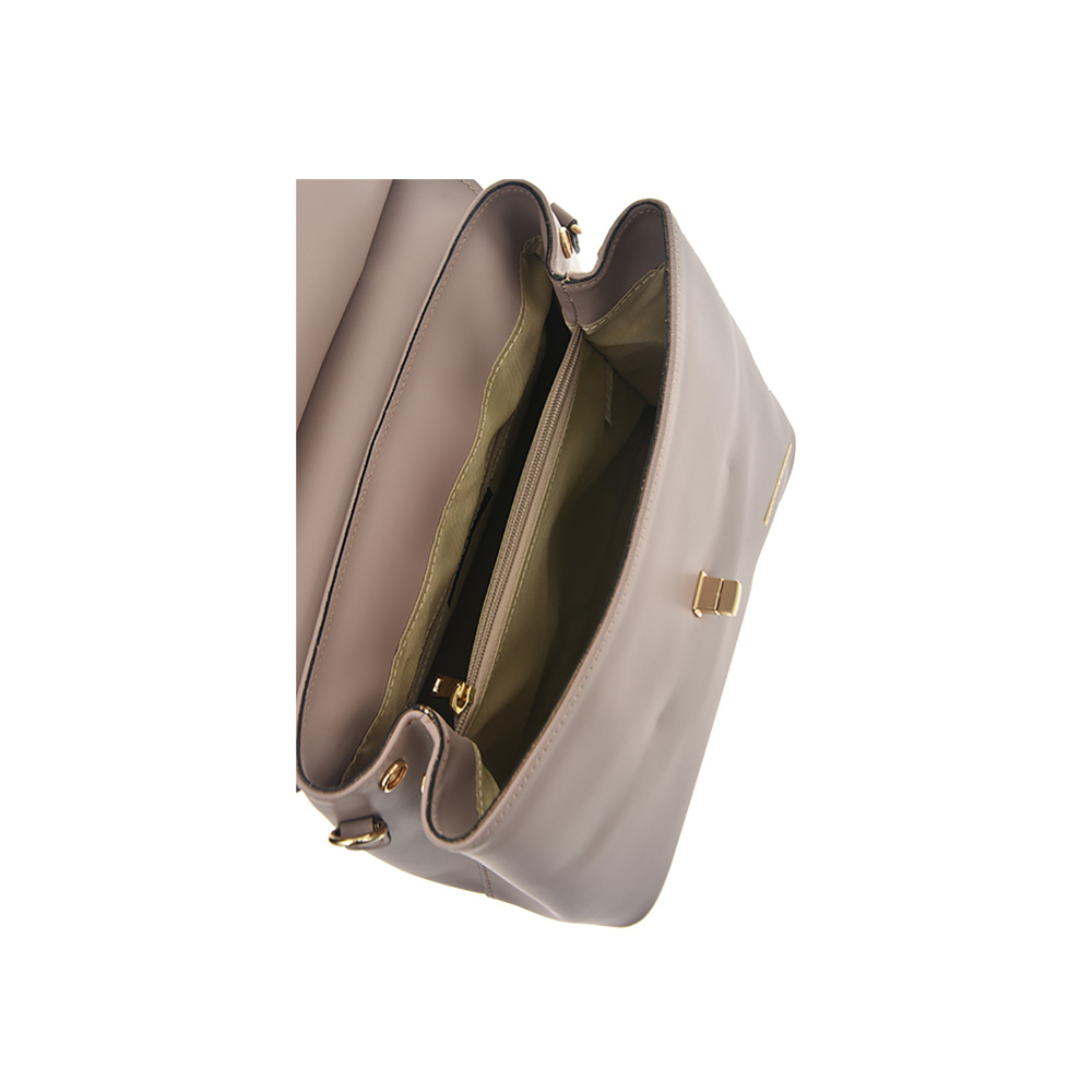 Geanta de mana din piele naturala Antonia Moretti AM1220, Roz prafuit, #4, Bagsy