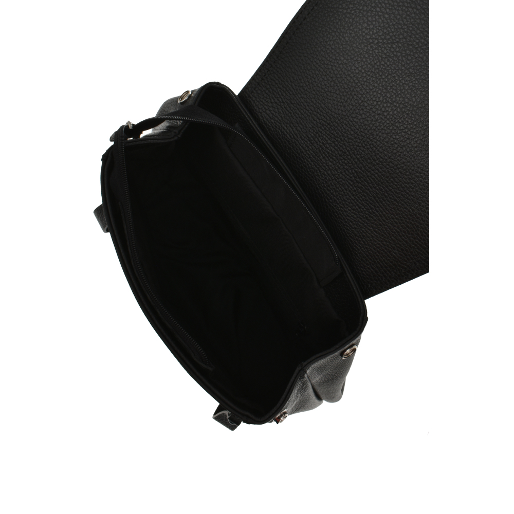 Rucsac dama din piele naturala Antonia Moretti AM1221, Negru, #4, Bagsy