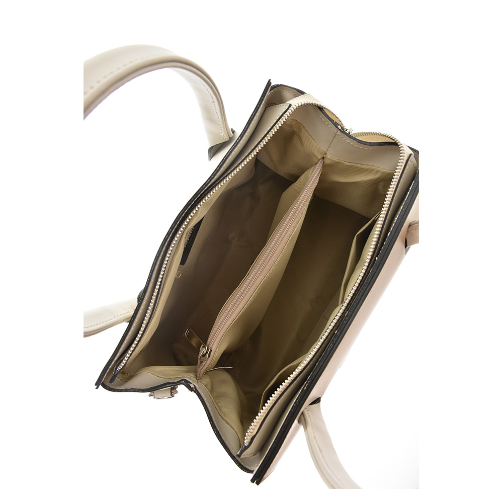 Geanta de mana din piele naturala Antonia Moretti AM1236, Bej, #4, Bagsy