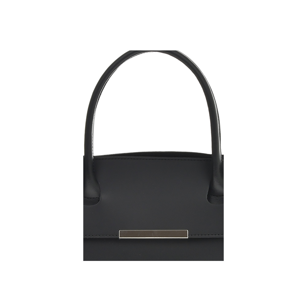 Geanta de mana din piele naturala Antonia Moretti AM1236, Negru, #5, Bagsy