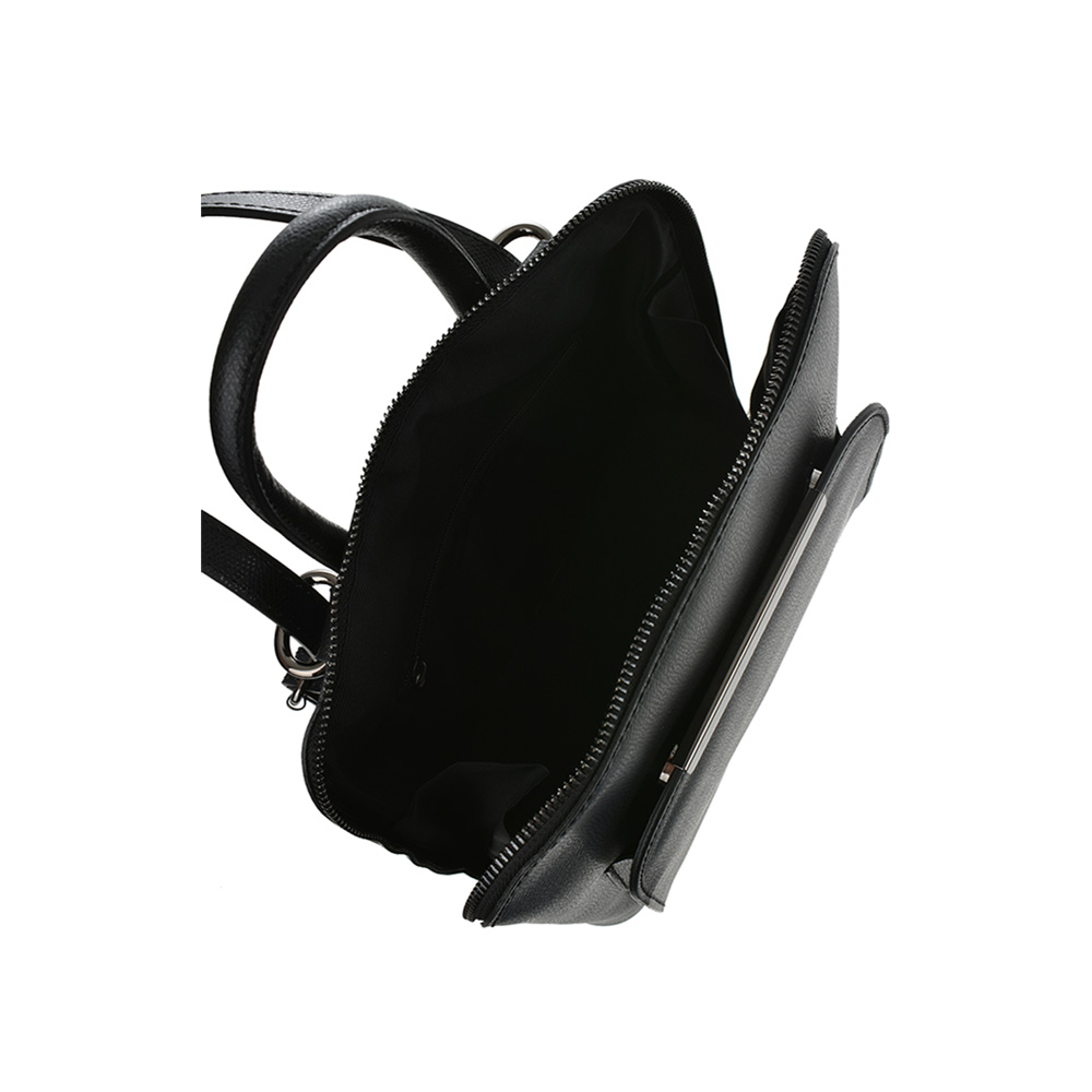 Rucsac dama din piele naturala Antonia Moretti AM1237, Negru, #4, Bagsy