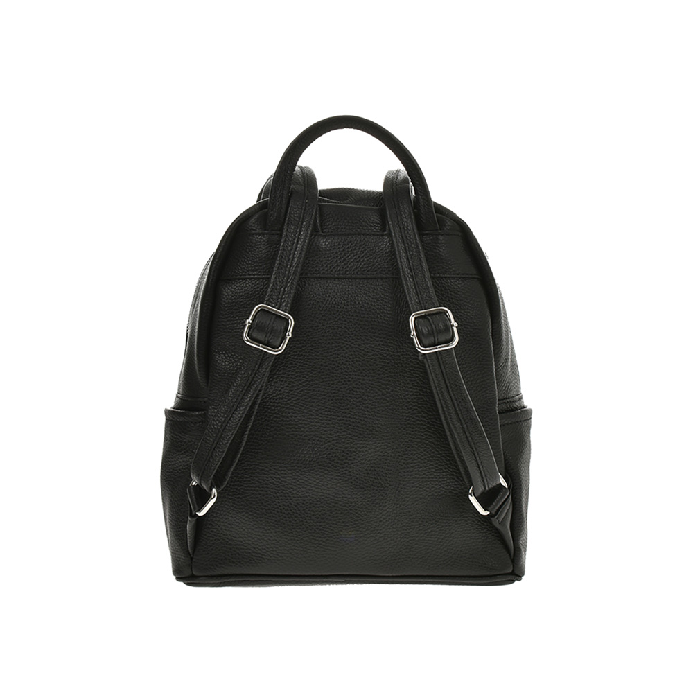 Rucsac dama din piele naturala Antonia Moretti AM1249, Negru, #3, Bagsy