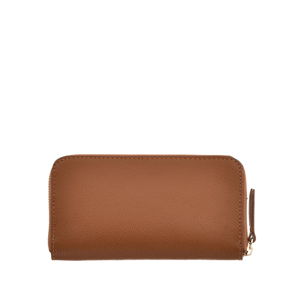 Portofel dama din piele naturala Antonia Moretti AM1253, Cognac, #3, Bagsy