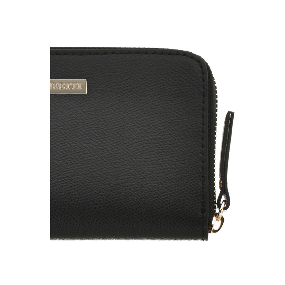 Portofel dama din piele naturala Antonia Moretti AM1253, Negru, #5, Bagsy