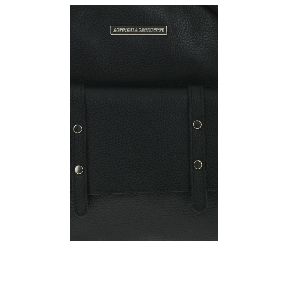 Rucsac dama din piele naturala Antonia Moretti AM1259, Negru, #5, Bagsy