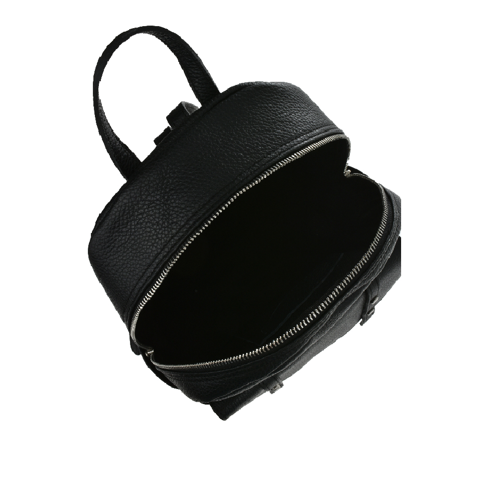 Rucsac dama din piele naturala Antonia Moretti AM1259, Negru, #4, Bagsy