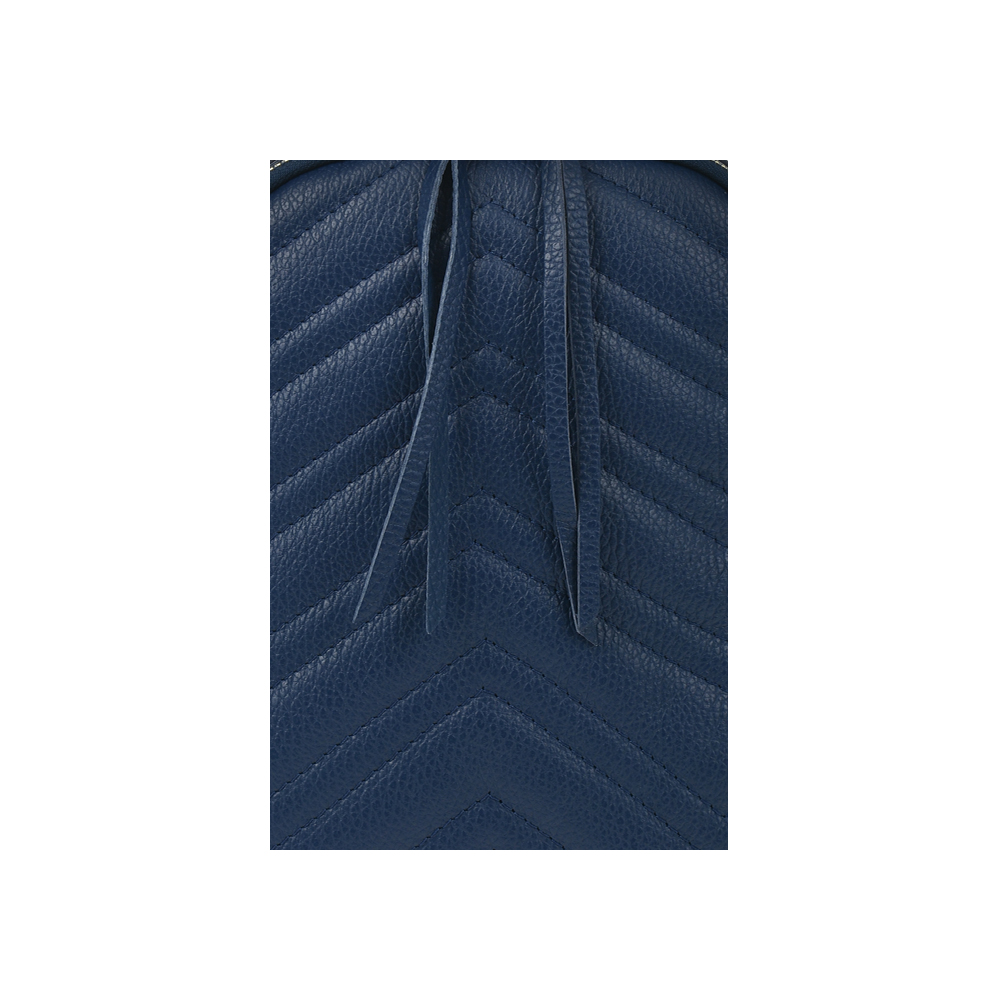 Rucsac dama din piele naturala Antonia Moretti AM1261, Albastru, #5, Bagsy