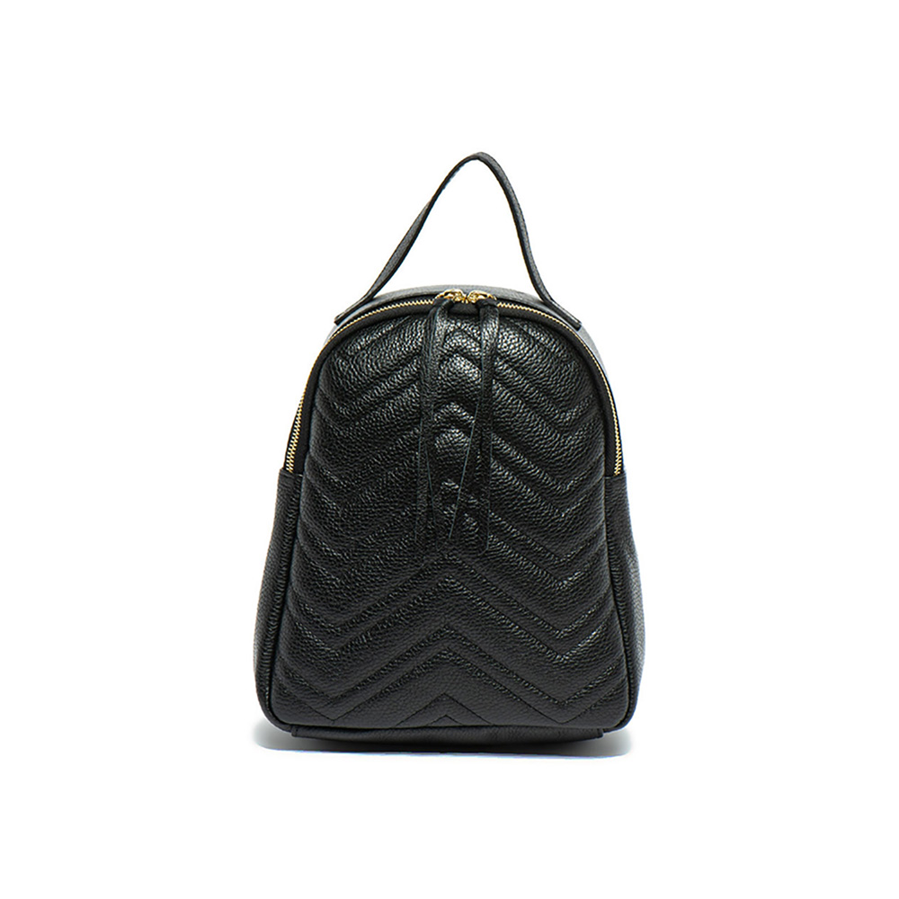 Rucsac dama din piele naturala Antonia Moretti AM1261, Negru, #1, Bagsy