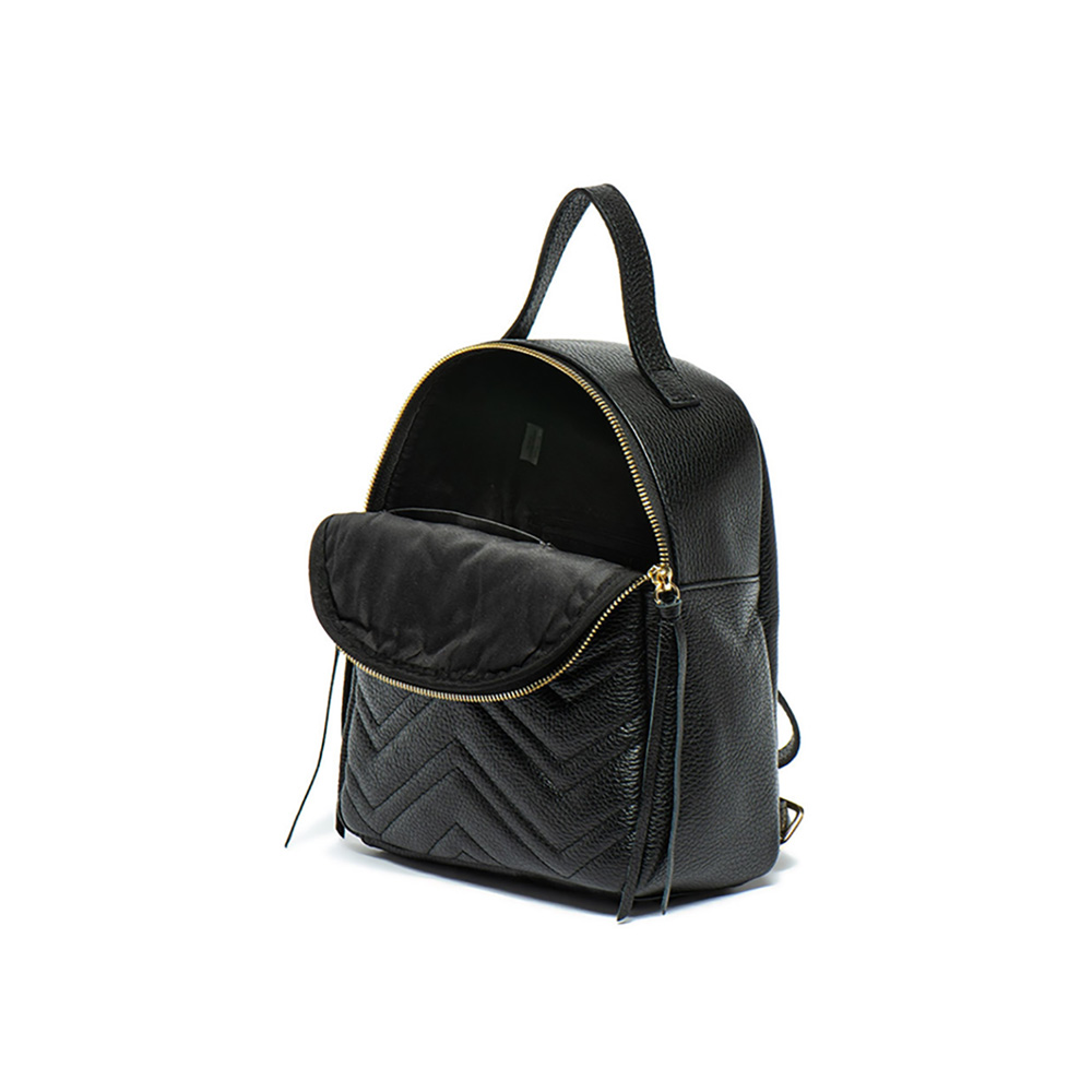 Rucsac dama din piele naturala Antonia Moretti AM1261, Negru, #3, Bagsy