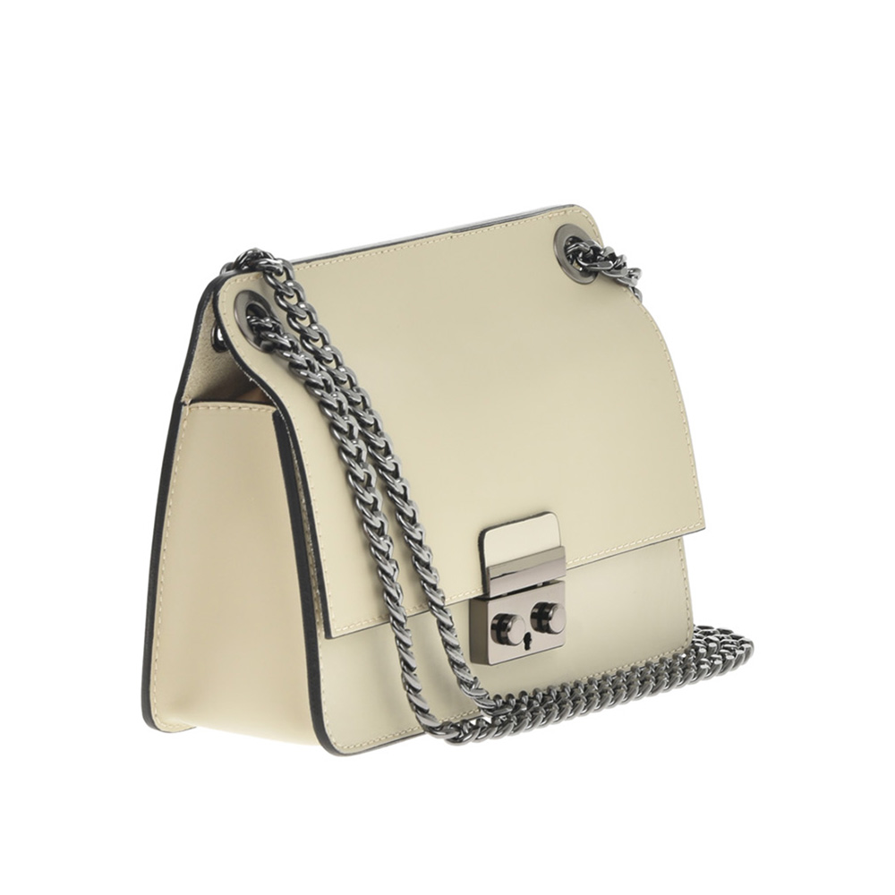 Geanta de umar din piele naturala Antonia Moretti AM1262, Bej, #2, Bagsy