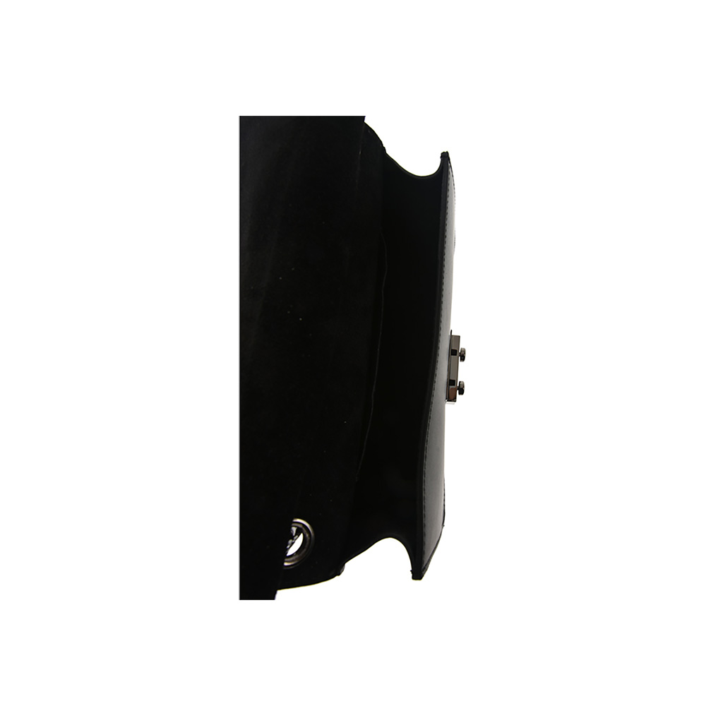 Geanta de umar din piele naturala Antonia Moretti AM1262, Negru, #4, Bagsy