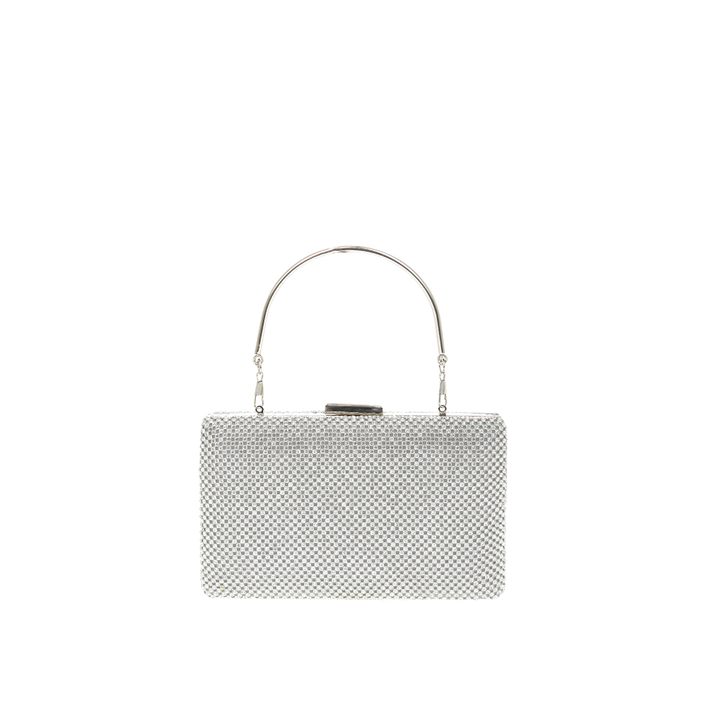 Geanta de ocazie Antonia Moretti AM1267, Argintiu, #3, Bagsy