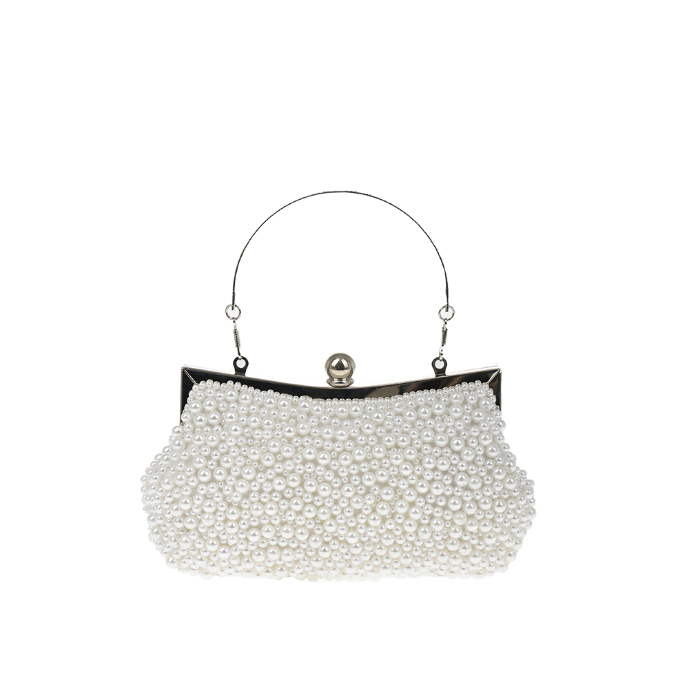 Geanta de ocazie Antonia Moretti AM1273, Alb, #3, Bagsy