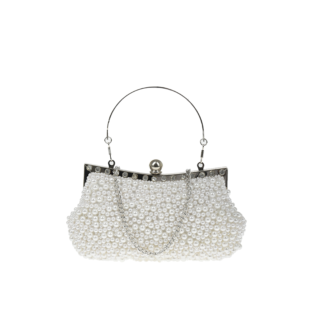 Geanta de ocazie Antonia Moretti AM1273, Alb, #1, Bagsy