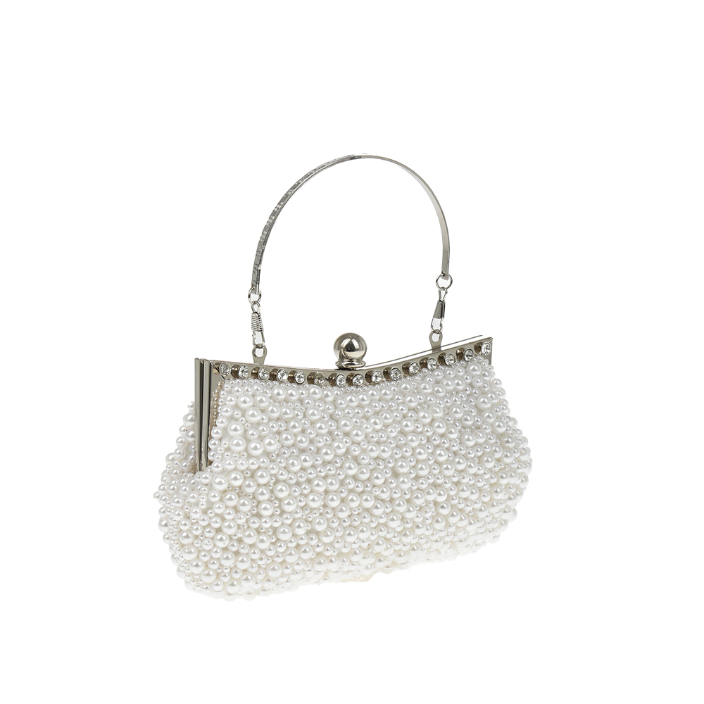 Geanta de ocazie Antonia Moretti AM1273, Alb, #2, Bagsy