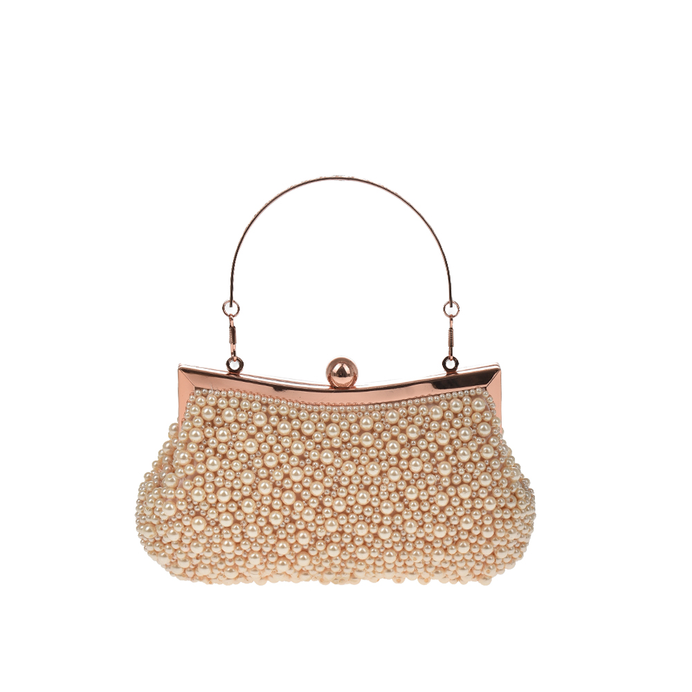 Geanta de ocazie Antonia Moretti AM1273, Sampanie, #3, Bagsy