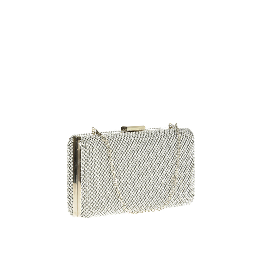 Geanta de ocazie Antonia Moretti AM1274, Argintiu, #2, Bagsy