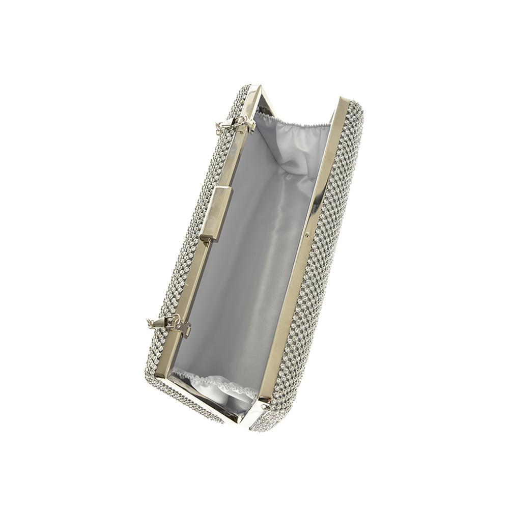 Geanta de ocazie Antonia Moretti AM1274, Argintiu, #4, Bagsy