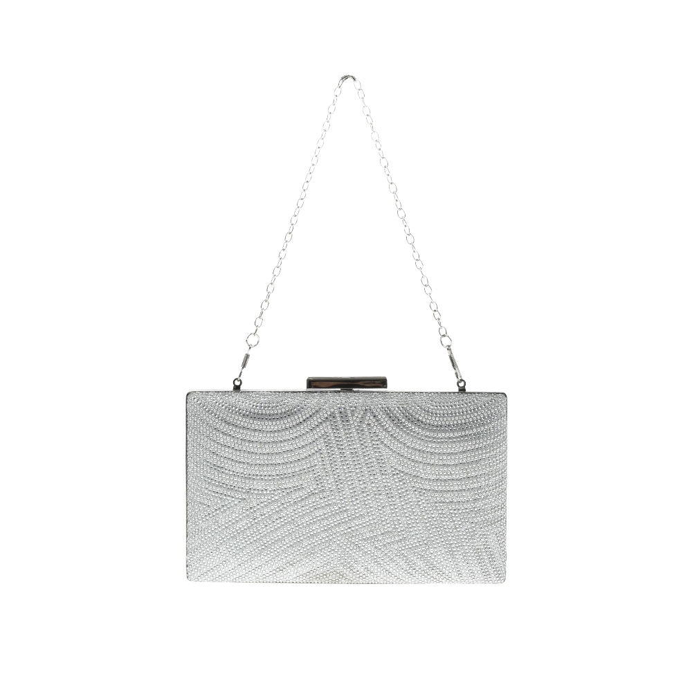 Geanta de ocazie Antonia Moretti AM1275, Argintiu, #1, Bagsy