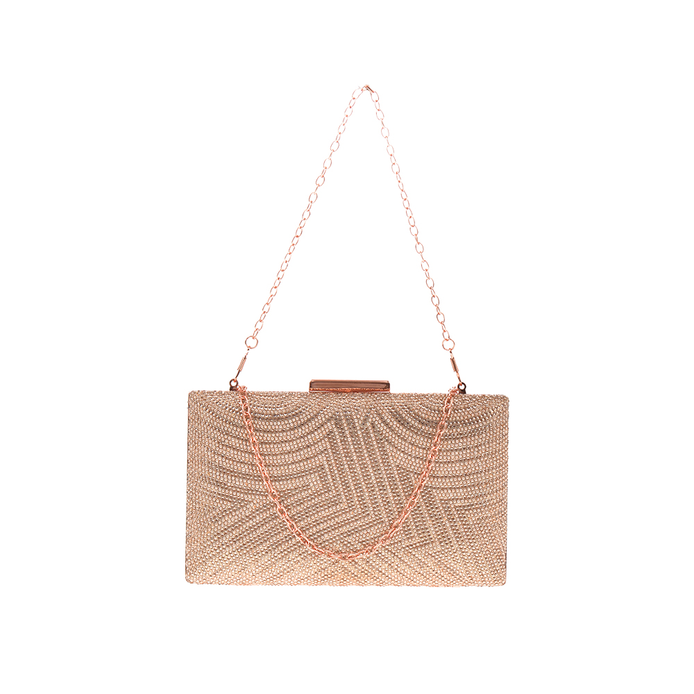 Geanta de ocazie Antonia Moretti AM1275, Sampanie, #3, Bagsy