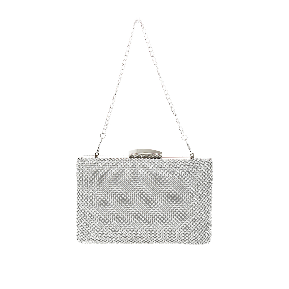 Geanta de ocazie Antonia Moretti AM1277, Argintiu, #1, Bagsy