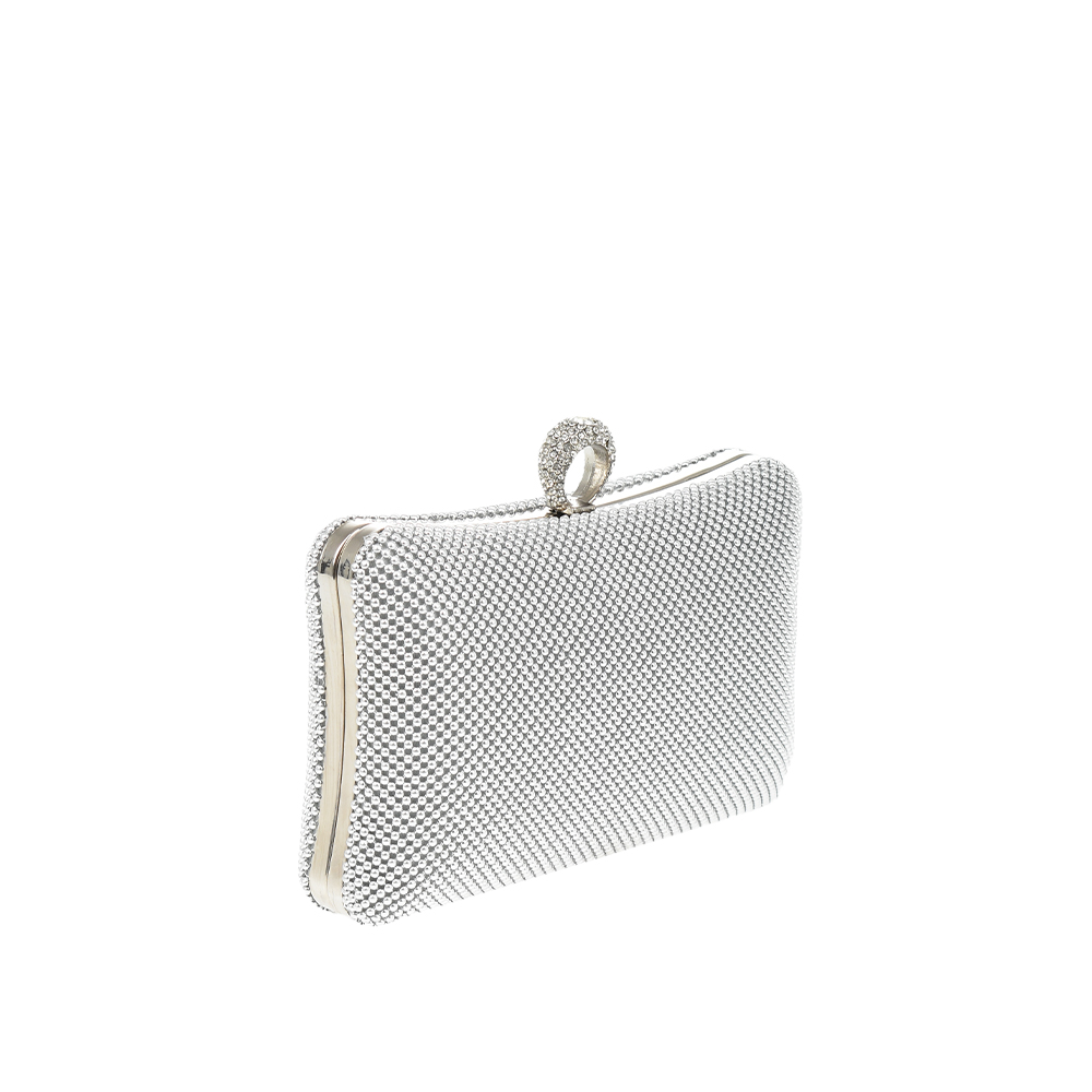 Geanta de ocazie Antonia Moretti AM1282, Argintiu, #2, Bagsy