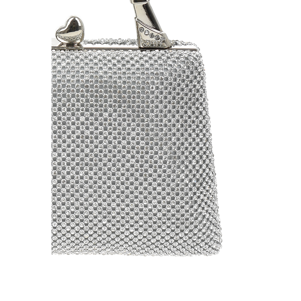 Geanta de ocazie Antonia Moretti AM1283, Argintiu, #5, Bagsy