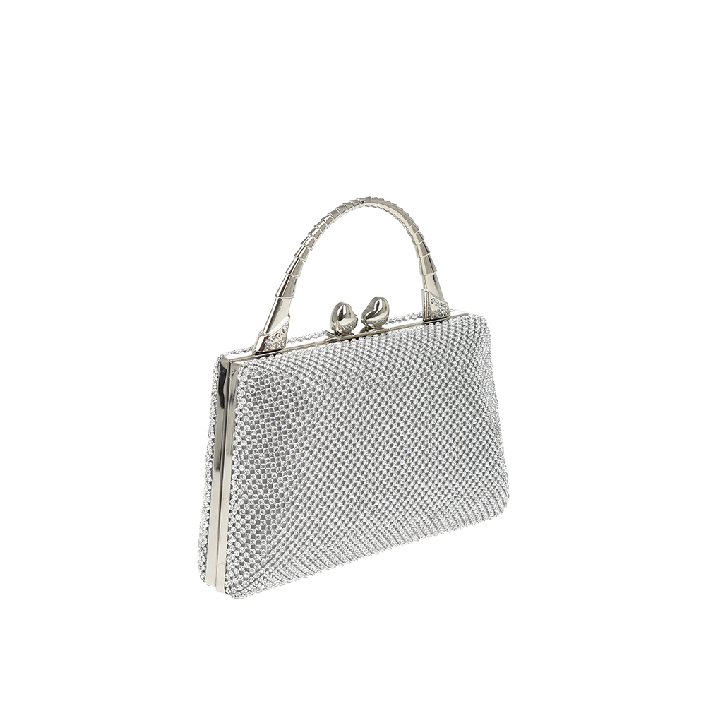 Geanta de ocazie Antonia Moretti AM1283, Argintiu, #2, Bagsy