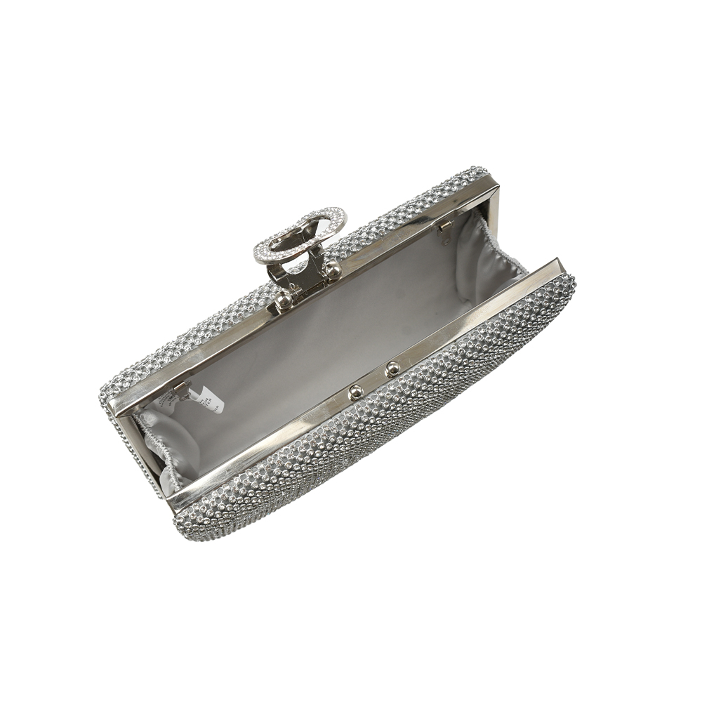 Geanta de ocazie Antonia Moretti AM1284, Argintiu, #4, Bagsy