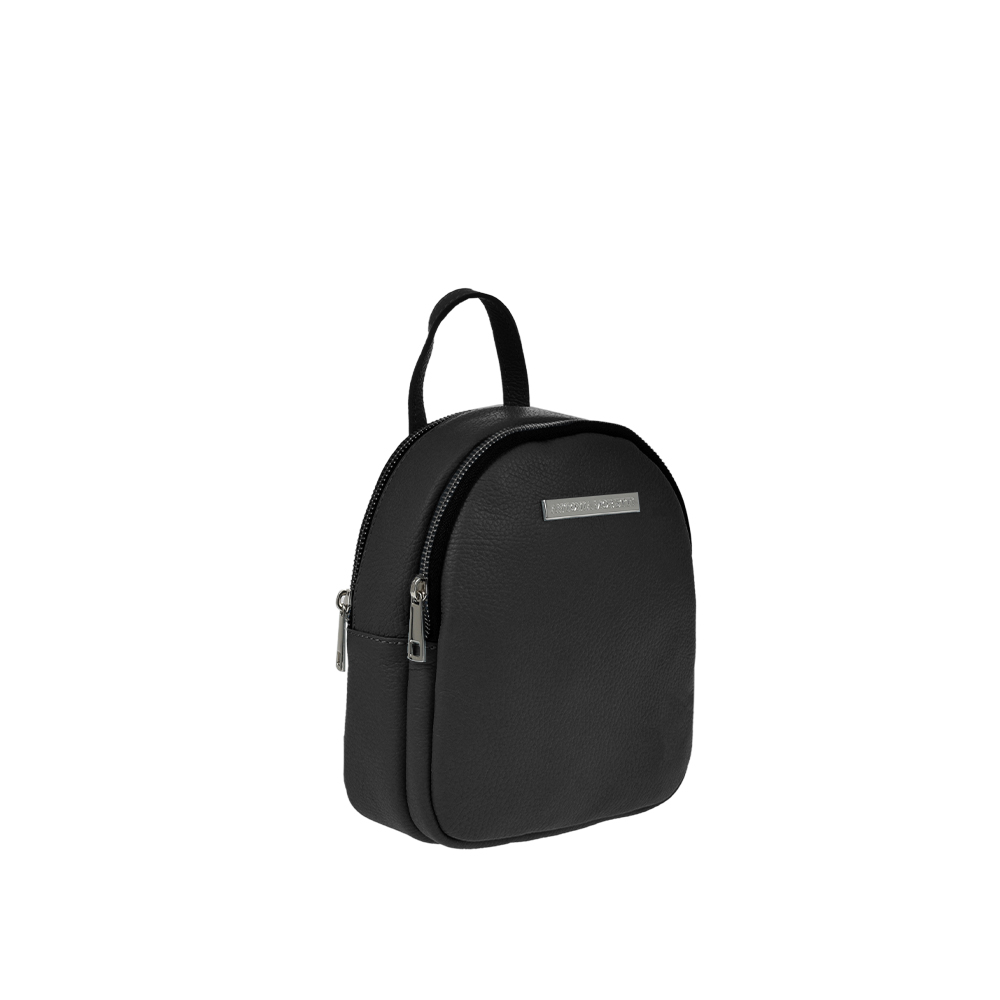 Rucsac dama din piele naturala Antonia Moretti AM1286, Negru, #2, Bagsy