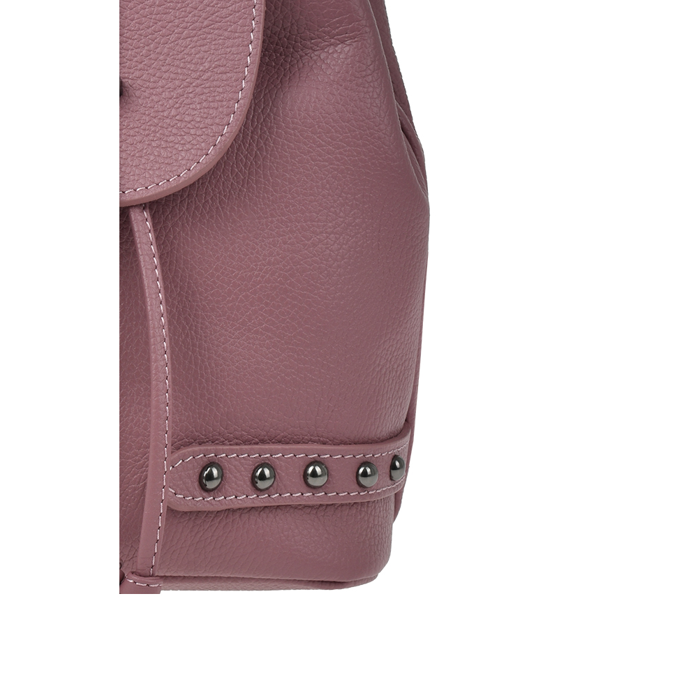 Rucsac din piele naturala Antonia Moretti AM1297, Lila, #5, Bagsy