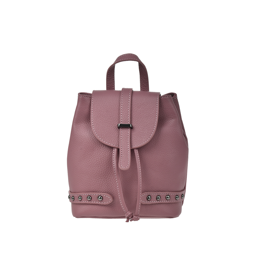 Rucsac din piele naturala Antonia Moretti AM1297, Lila, #1, Bagsy