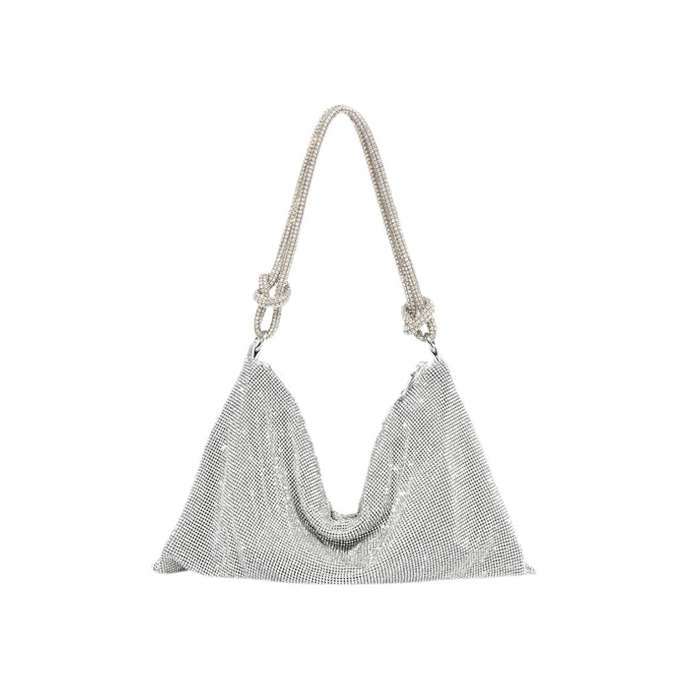 Geanta de ocazie Antonia Moretti AM1298, Argintiu, #3, Bagsy