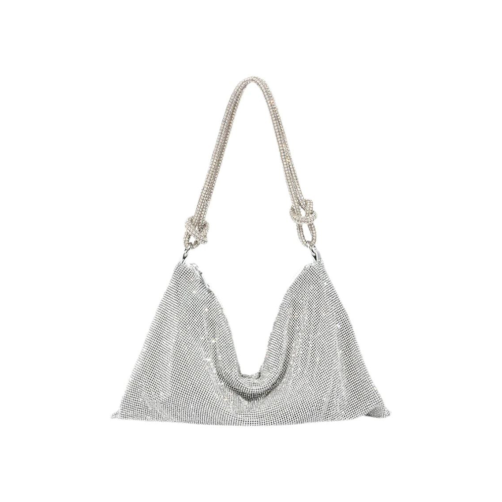 Geanta de ocazie Antonia Moretti AM1298, Argintiu, #1, Bagsy