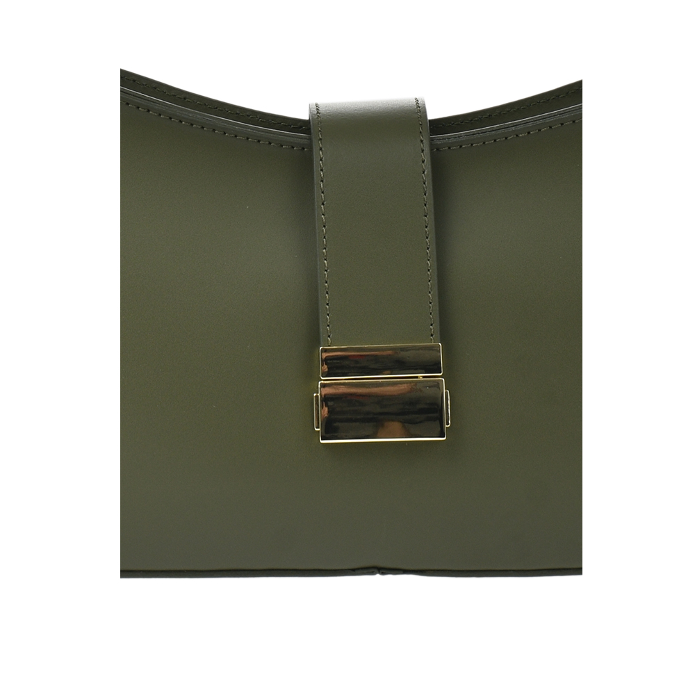 Geanta dama din piele naturala Antonia Moretti AM1299, Verde, #5, Bagsy