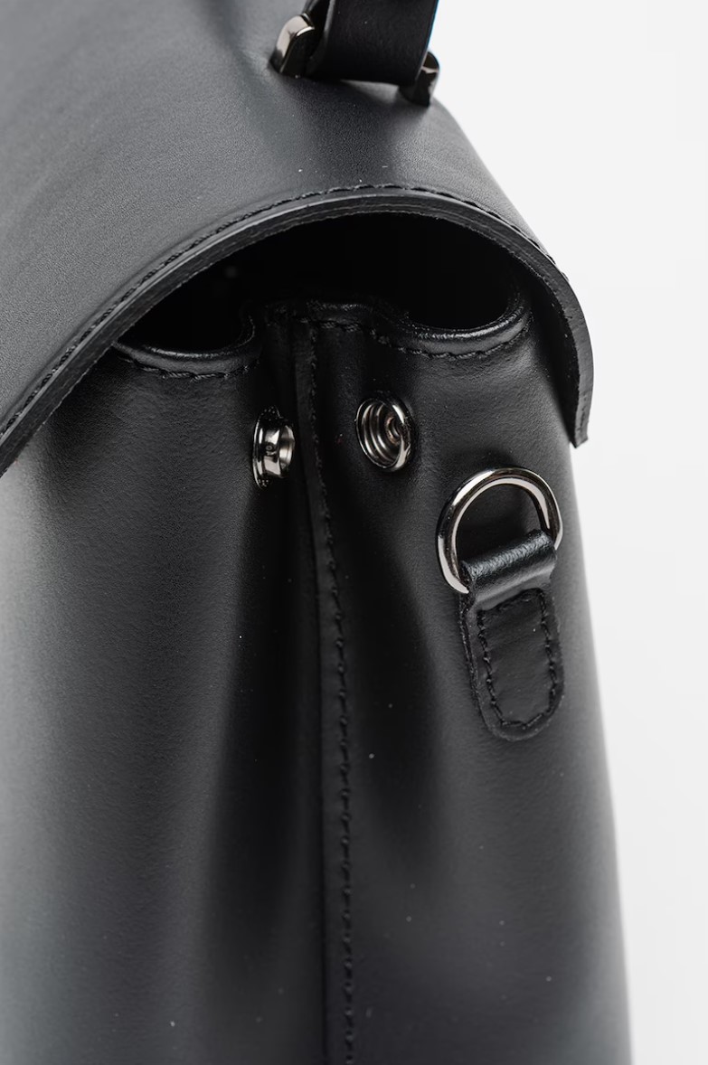 Geanta de mana din piele naturala Antonia Moretti AM1304, Negru, #8, Bagsy