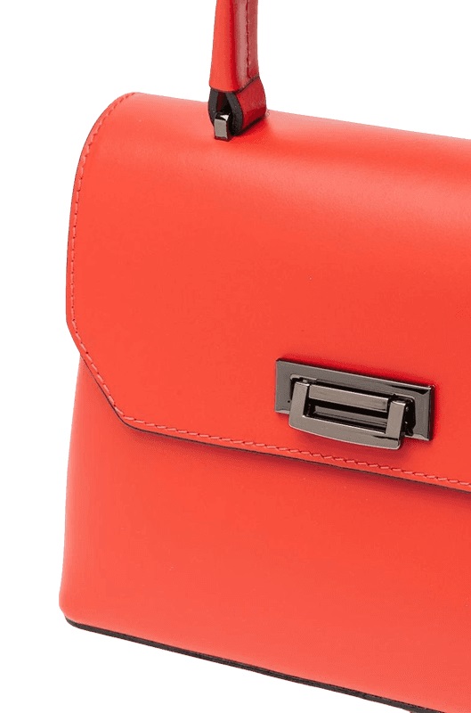 Geanta de mana din piele naturala Antonia Moretti AM1304, Rosu, Nr. 4, Bagsy