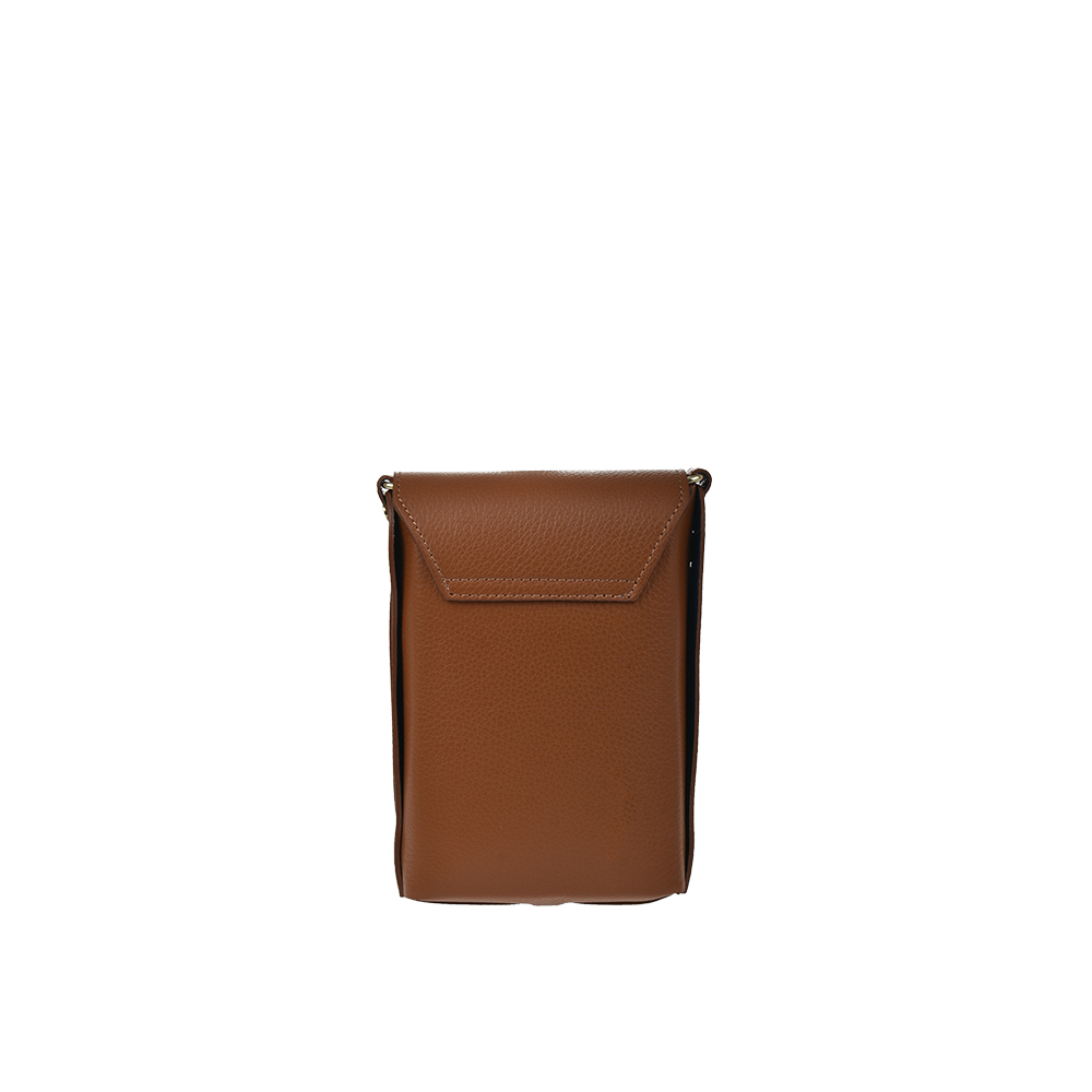 Geanta de umar din piele naturala Antonia Moretti AM1309, Cognac, #3, Bagsy