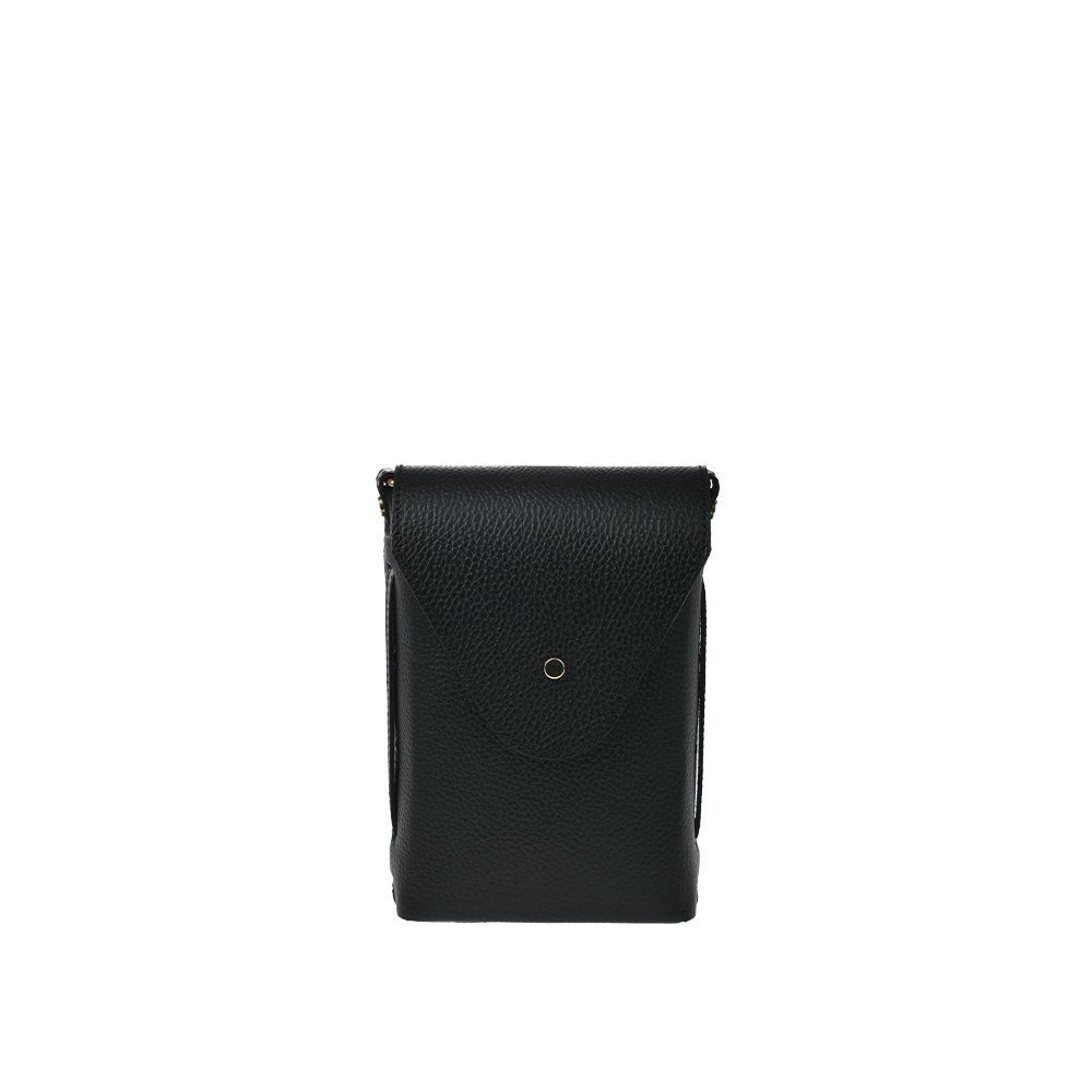 Geanta de umar din piele naturala Antonia Moretti AM1309, Negru, #1, Bagsy