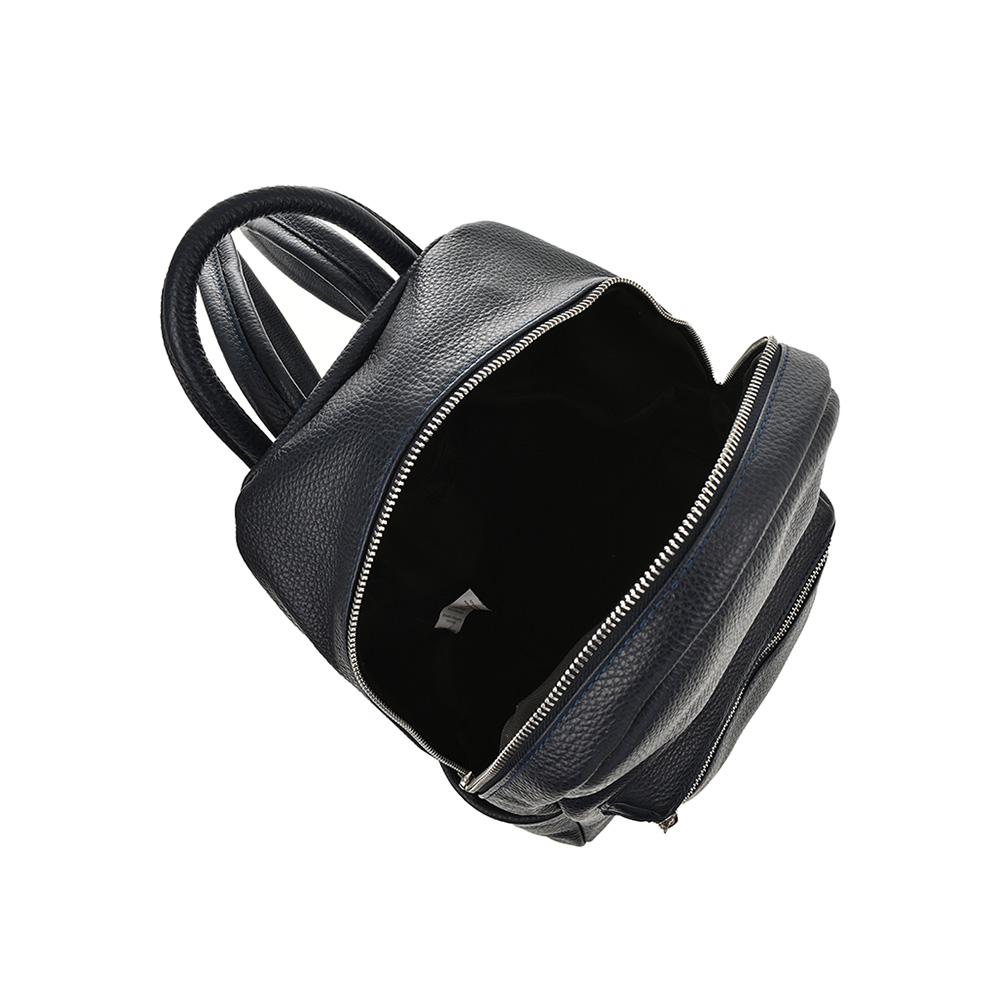 Rucsac dama din piele naturala Antonia Moretti AM0954, Albastru, #5, Bagsy