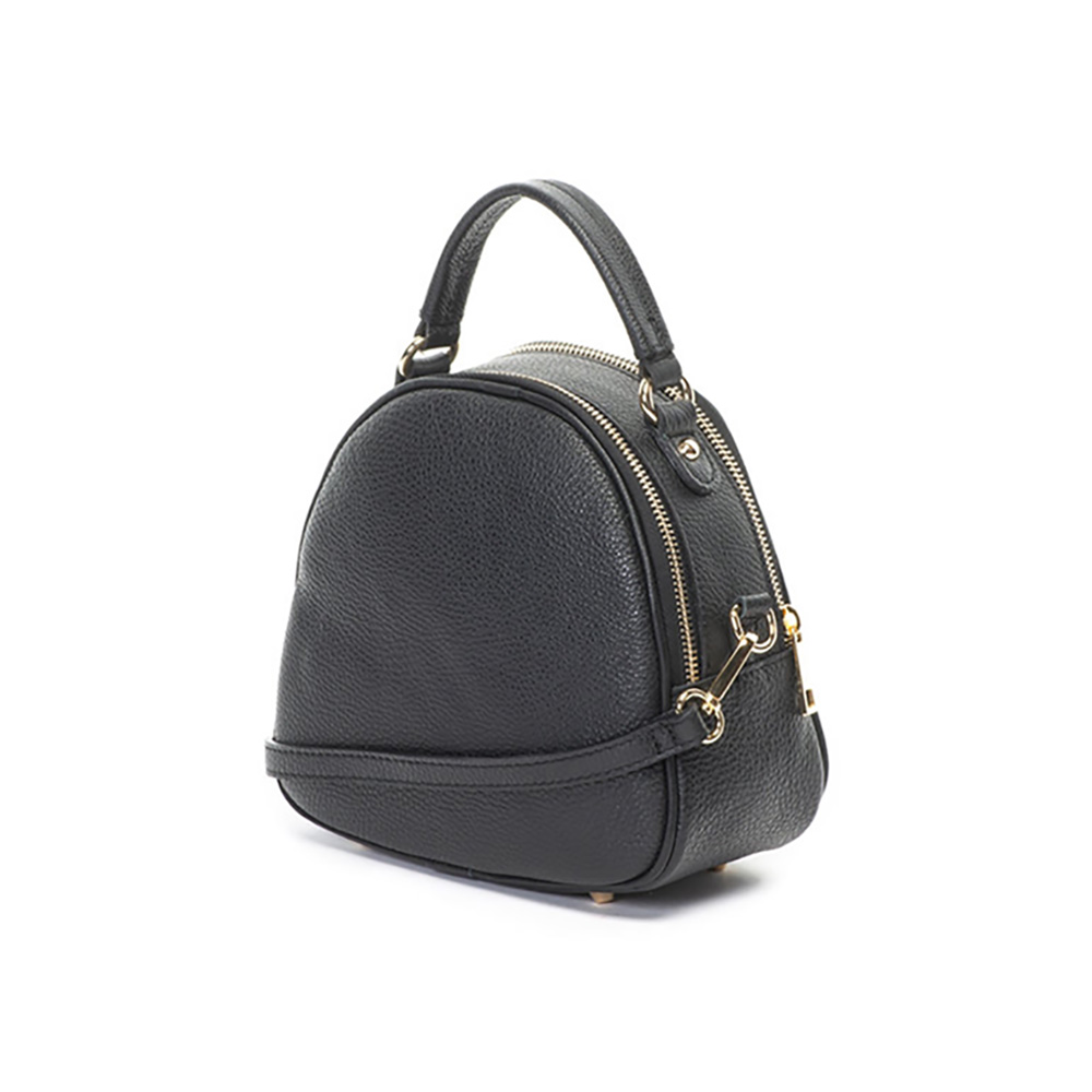 Geanta de mana din piele naturala Antonia Moretti AM0676, Negru, #2, Bagsy